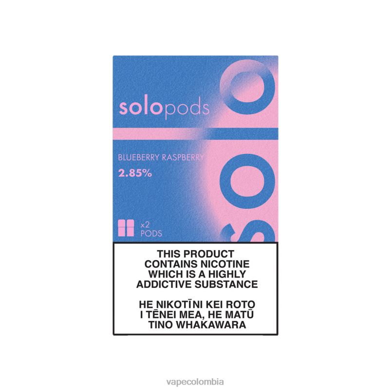 Vape Colombia - Solo paquete de 2 cápsulas de repuesto XV00L53 frambuesa arándano