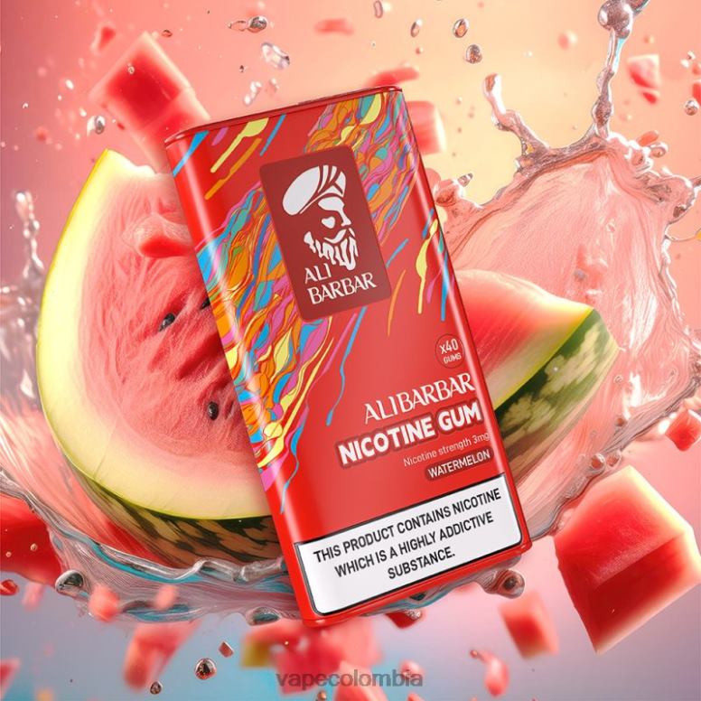 Vape Colombia - Alibarbar chicle de nicotina sandía 6NJ06103