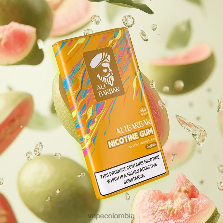 Vape Desechable - Alibarbar chicle de nicotina guayaba 6NJ06100