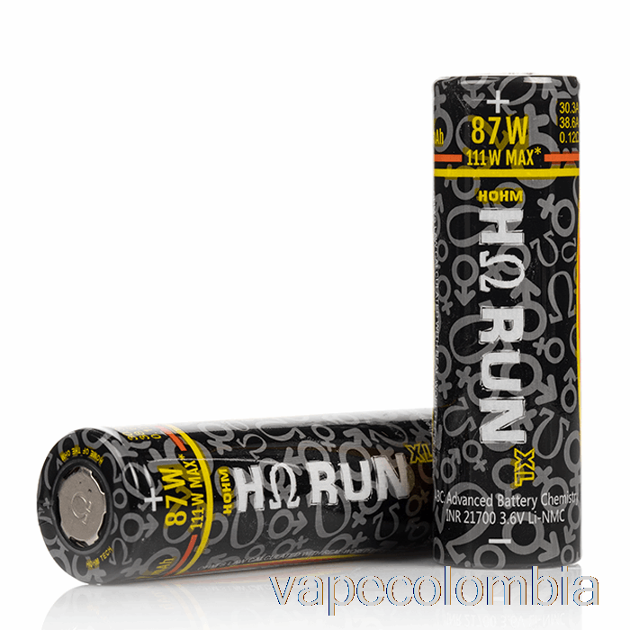 Kit Completo De Vapeo Hohm Tech Run Xl 21700 4007mah 30.3a Batería única