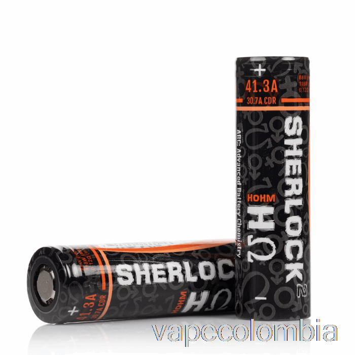 Vape Desechable Hohm Tech Sherlock V2 20700 3116mah 30.7a Batería Paquete De Dos Baterías