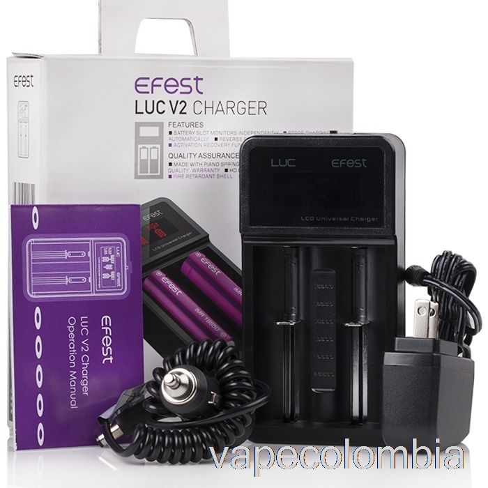 Kit Vape Completo Efest Luc V2 Cargador Inteligente