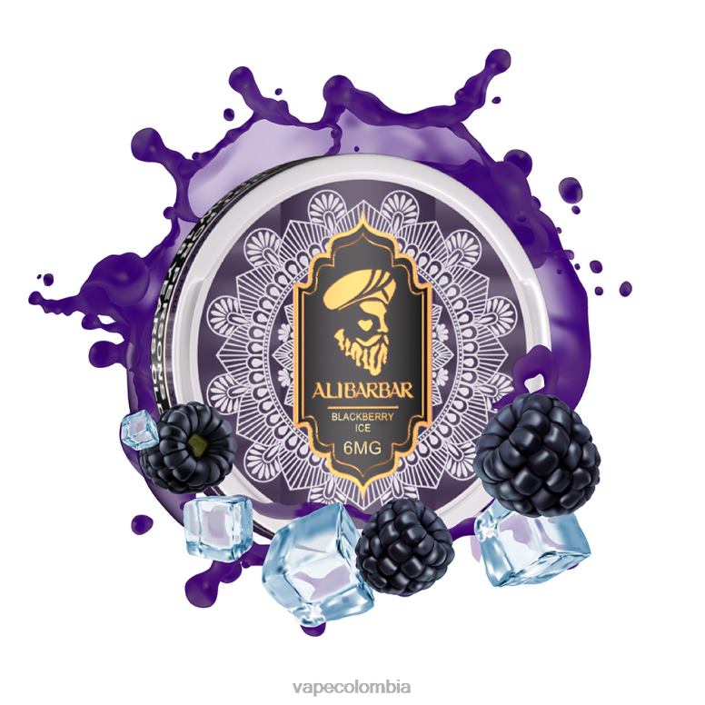 Vape Colombia - Alibarbar bolsas de nicotina hielo de coco 6NJ0683