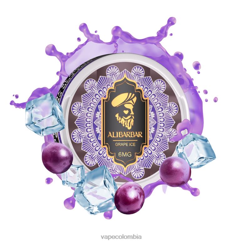 Vape Desechable - Alibarbar bolsas de nicotina granada cereza 6NJ0682