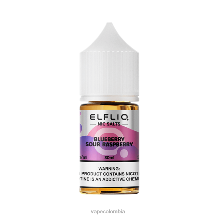 arándano frambuesa agria B228L12 ELFBAR ELFLIQ nic sal 30 ml