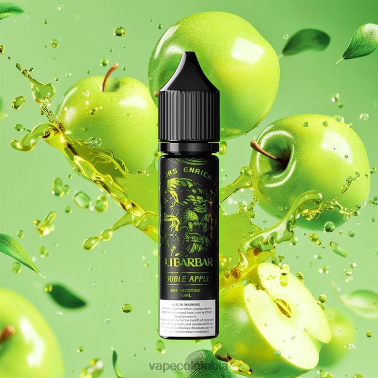 Vape Colombia - Alibarbar narguile de ónix manzana doble 6NJ06111