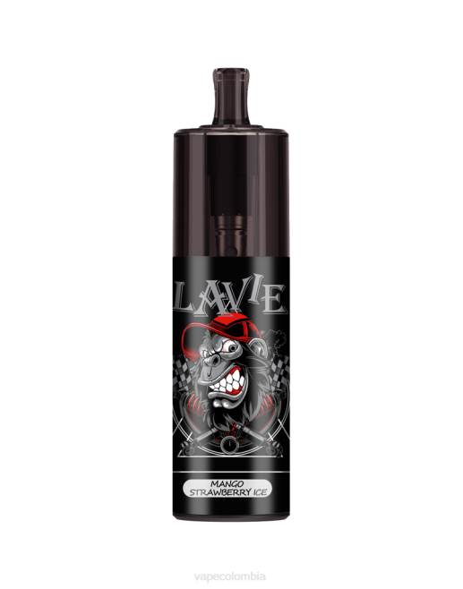 Vape Colombia - hielo de fresa y mango 0L48333 LAVIE COLOUR BAR Control de flujo de aire de 10000 inhalaciones.