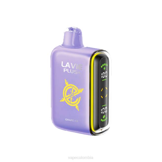 Vape Colombia - hielo de uva 0L48103 LAVIE PLUS 15000 bocanadas
