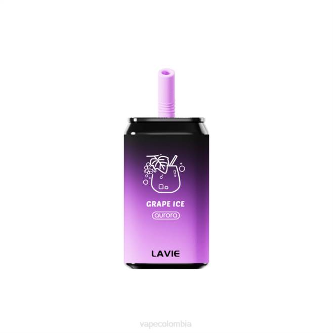 Vape Colombia - hielo de uva 0L48151 LAVIE Aurora 11000 bocanadas
