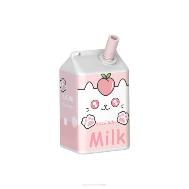 Vape Colombia - jugo de durazno 0L48179 LAVIE MILK 7000 bocanadas