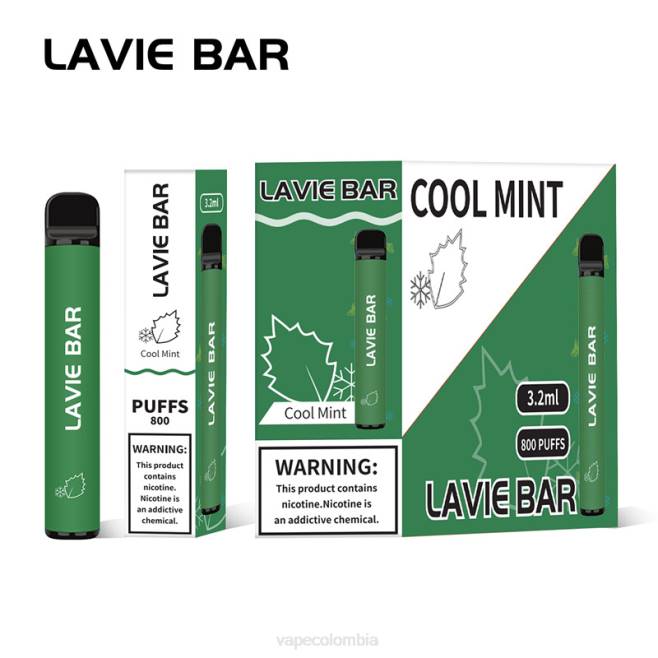 Vape Colombia - menta fresca 0L48311 LAVIE BAR 800 bocanadas