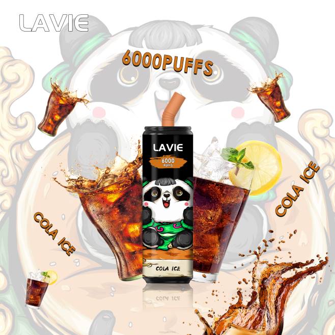 Vape Desechable - hielo de cola 0L48276 LAVIE Coke BAR 6000 bocanadas