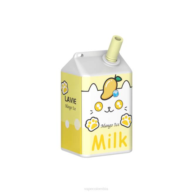 Vape Desechable - hielo de mango 0L48178 LAVIE MILK 7000 bocanadas