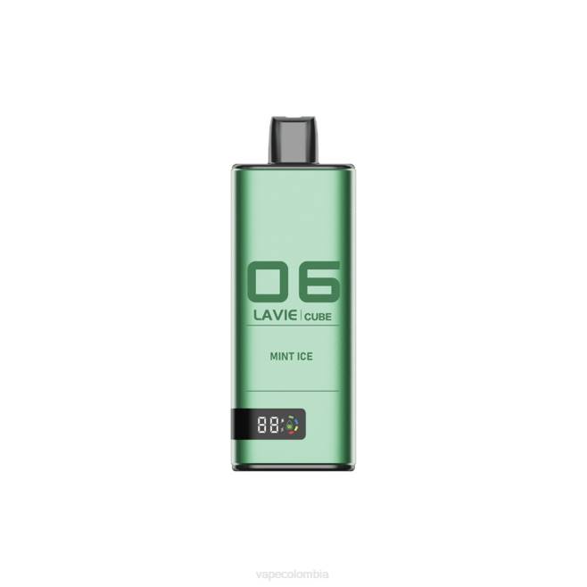 Vape Desechable - hielo de menta 0L4840 LAVIE Cube 20000 bocanadas