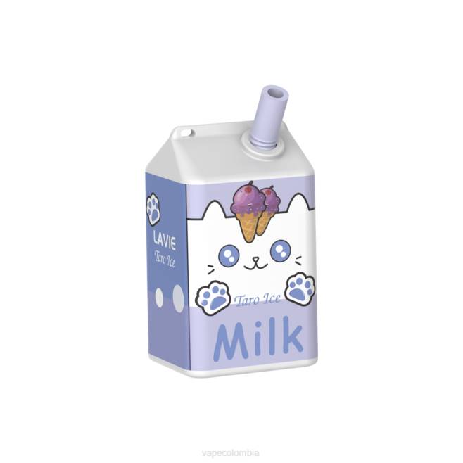 Vape Desechable - hielo de taro 0L48180 LAVIE MILK 7000 bocanadas
