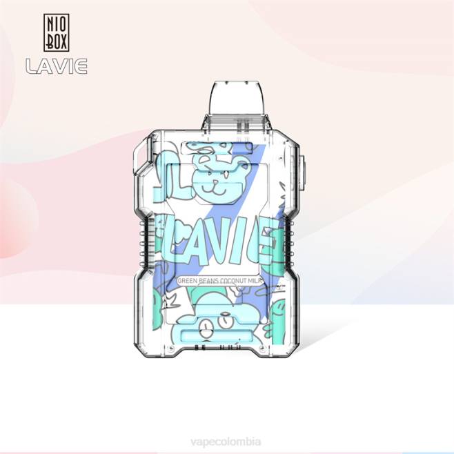 Vape Desechable - judías verdes leche de coco 0L48188 LAVIE NIO BOX 9000 bocanadas