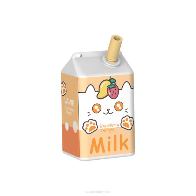 Vape Desechable - mango fresa 0L48182 LAVIE MILK 7000 bocanadas