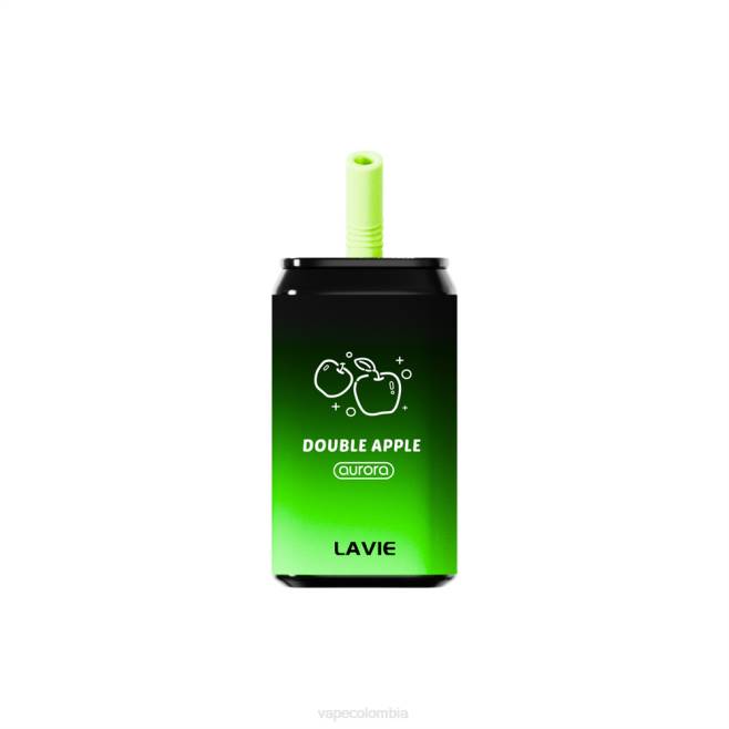 Vape Desechable - manzana doble 0L48142 LAVIE Aurora 11000 bocanadas