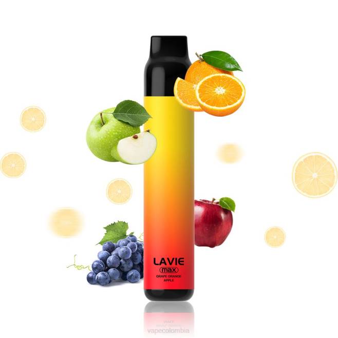 Vape Desechable - naranja uva 0L48280 LAVIE BAR 5000 inhalaciones - máx.