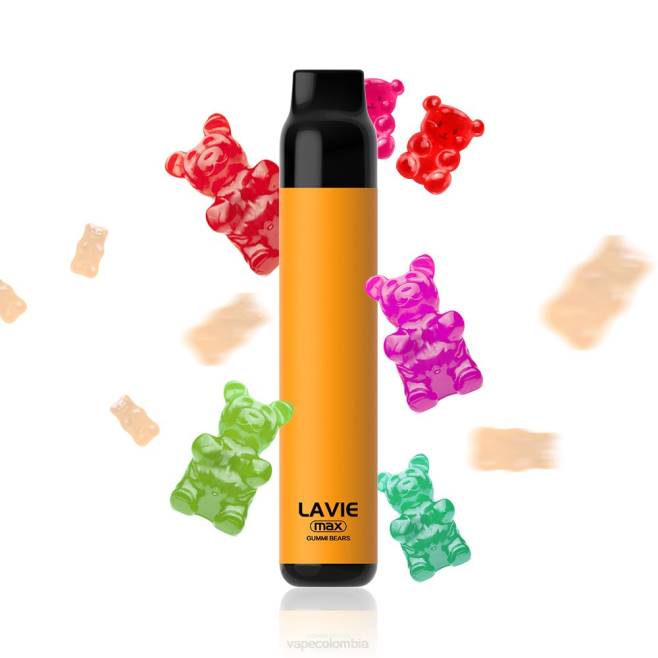Vape Desechable - ositos de goma 0L48282 LAVIE BAR 5000 inhalaciones - máx.