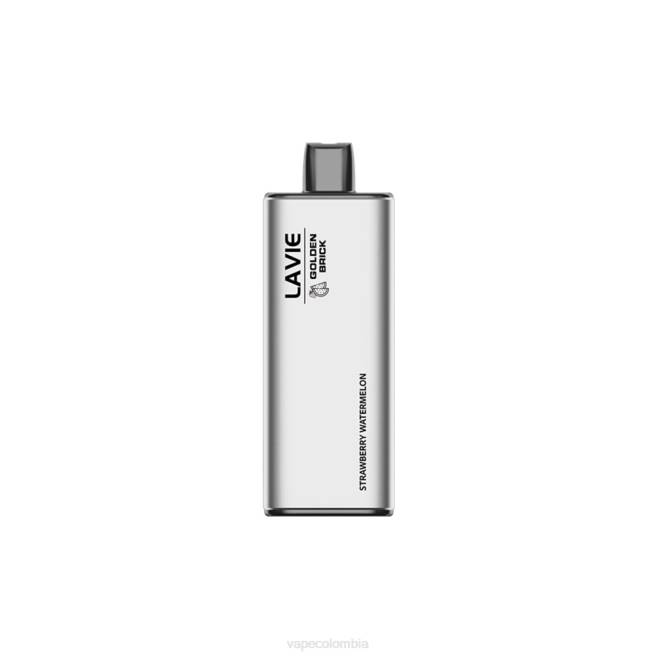 Vape Desechable - sandia fresa 0L4866 LAVIE GOLDEN BRICK 10000 bocanadas