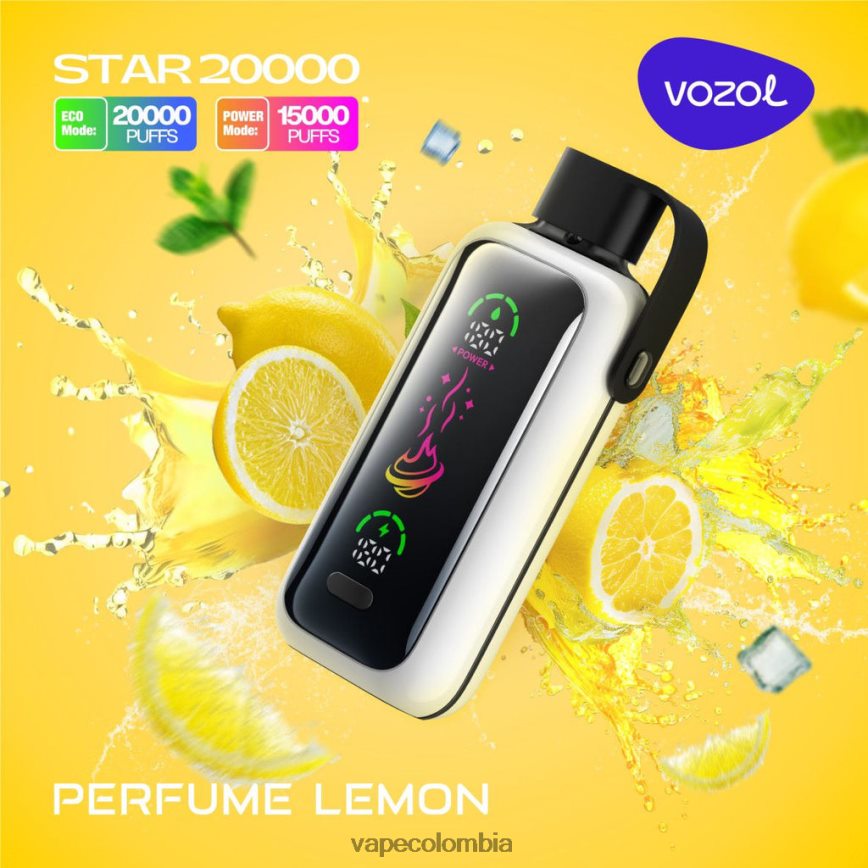 Vape Recargable - perfume de limon VOZOL STAR 20000 HJ0D4F17