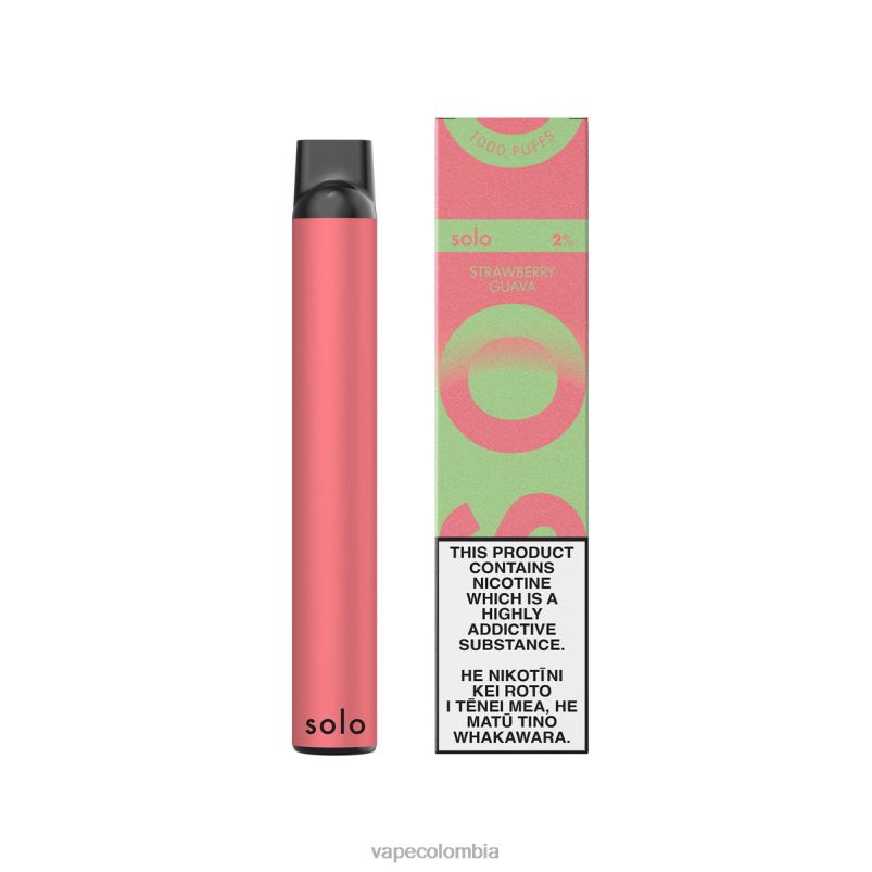 Vape Colombia - Solo colección paraíso vape desechable XV00L21 guayaba fresa