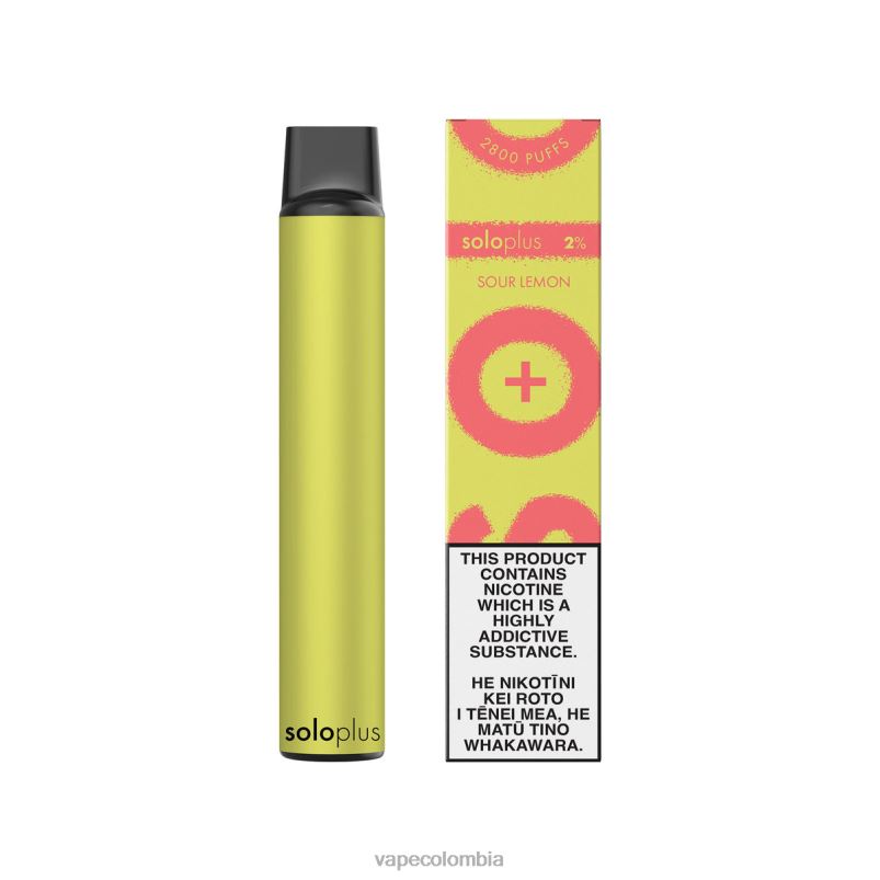 Vape Desechable - Solo Plus vaporizador desechable XV00L36 limón agrio