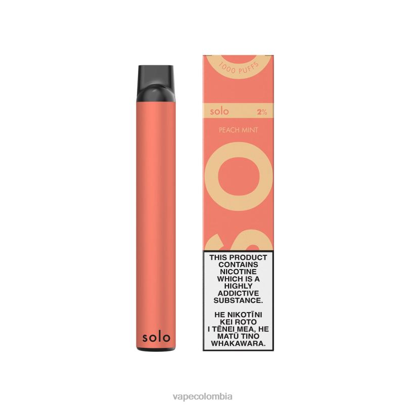 Vape Desechable - Solo vaporizador desechable XV00L6 menta durazno