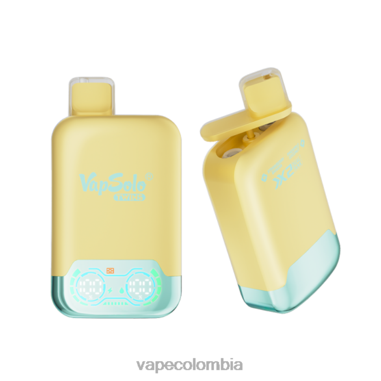 Vape Colombia - Vapsolo TWINS vaporizador desechable piña, coco y fresa, plátano 6NJ06143