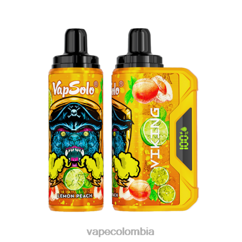 Vape Colombia - Vapsolo VIKING vaporizador desechable durazno limon 6NJ06153