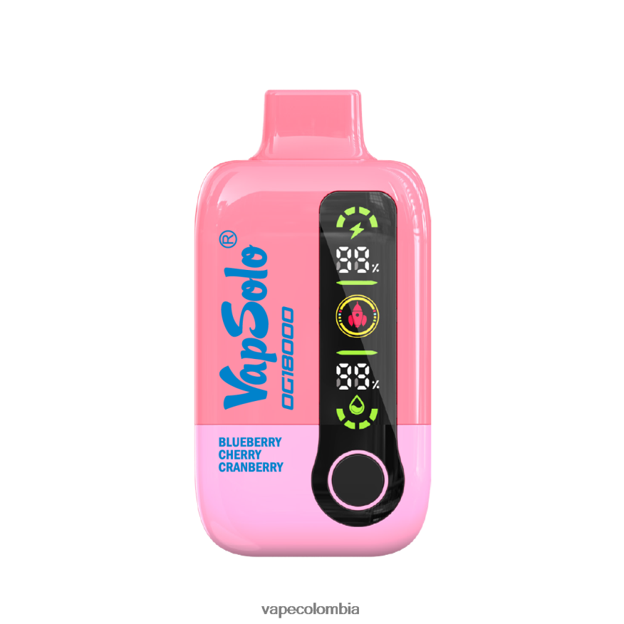 Vape Colombia - arándano cereza arándano N4HL081 VapSolo dg18000