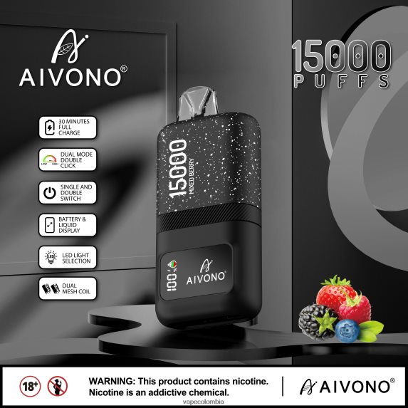 Vape Colombia - bayas mixtas Aivono AIM magic 15000 ZTD82267