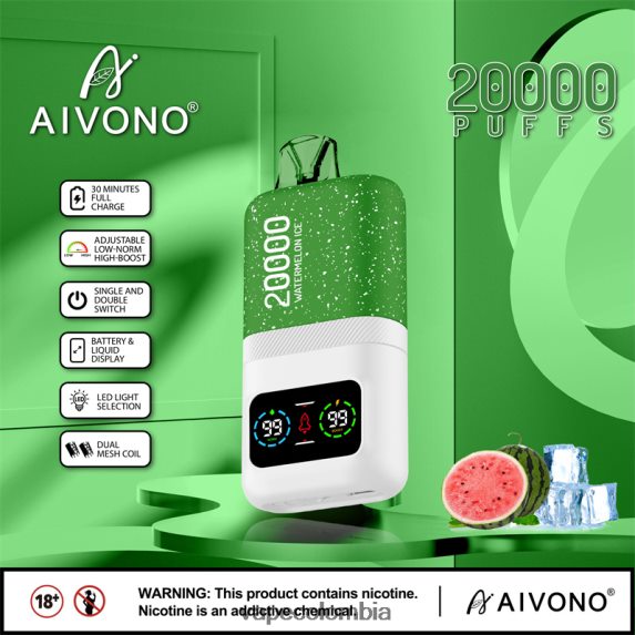 Vape Colombia - hielo de sandia Aivono AIM magic 20000 ZTD82275
