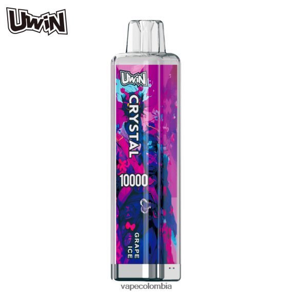 Vape Colombia - hielo de uva UWIN CRYSTAL 10000 vaporizadores desechables ZTD822367
