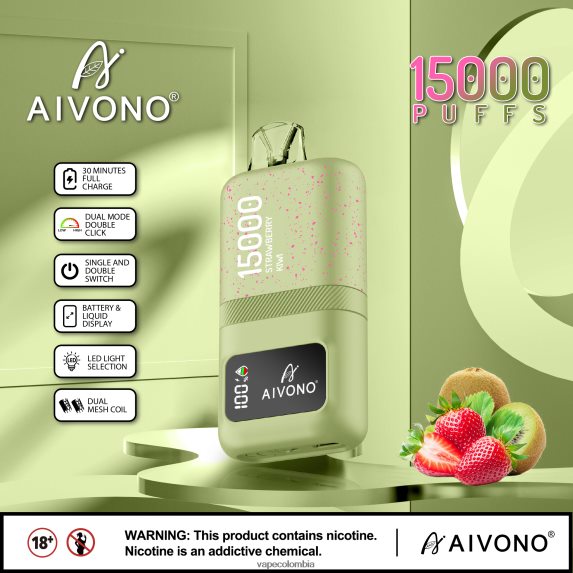 Vape Colombia - kiwi fresa Aivono AIM magic 15000 ZTD82263