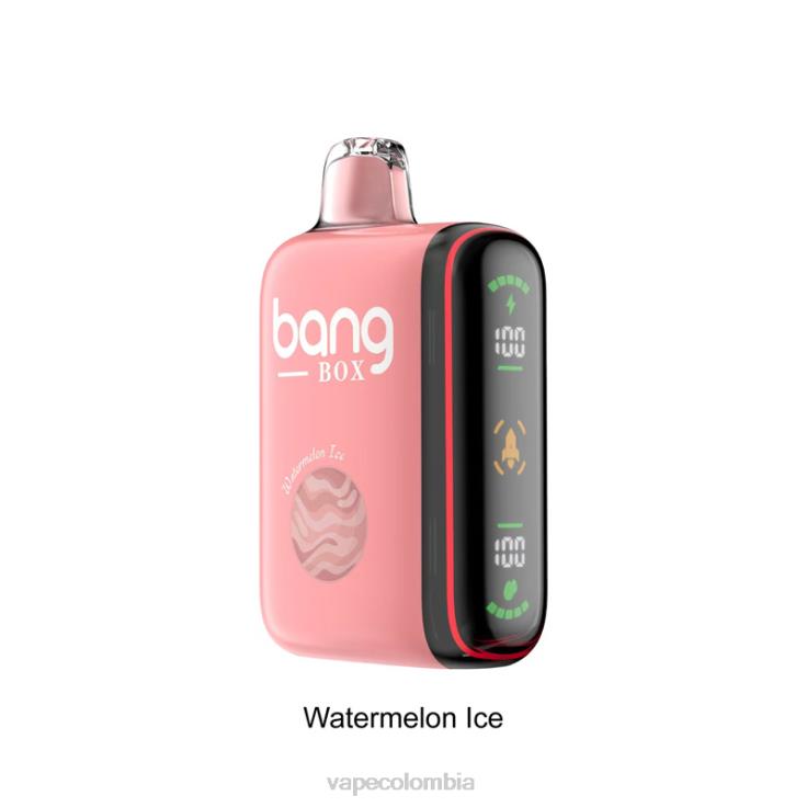 Vape Desechable - Bang Box Pantalla de potencia inteligente de 9000-18000 inhalaciones H68XP34 hielo de sandia