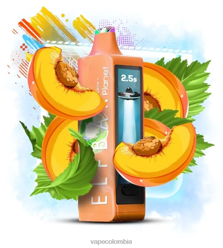 Vape Desechable - Elf Bar Planet 25000 durazno RZP4F24