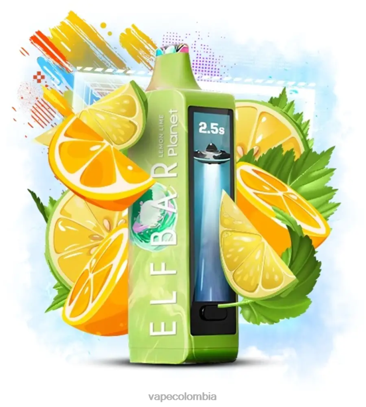 Vape Desechable - Elf Bar Planet 25000 lima limon RZP4F16
