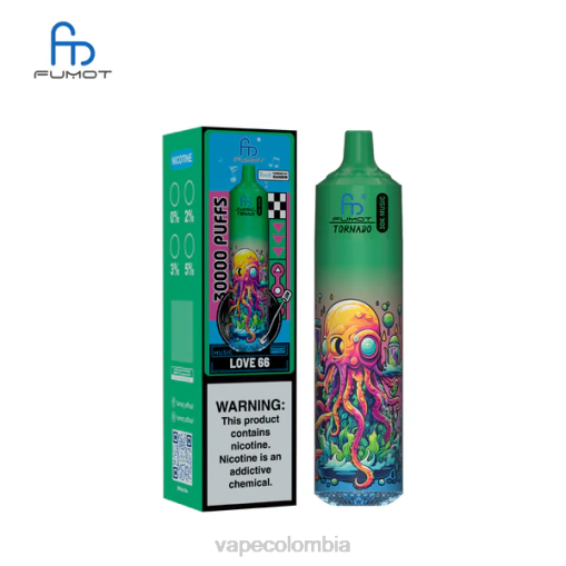 Vape Desechable - Fumot Tornado música de 30k amor 66 6H8016