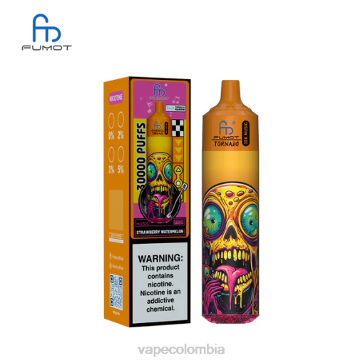 Vape Desechable - Fumot Tornado música de 30k sandia fresa 6H8028