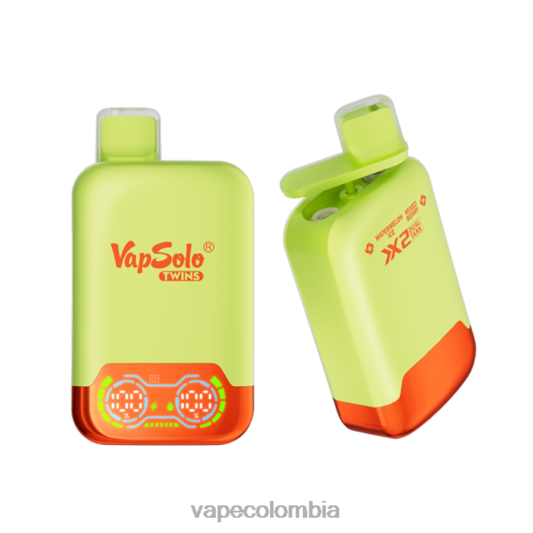 Vape Desechable - Vapsolo TWINS vaporizador desechable hielo de sandía y bayas mixtas 6NJ06146