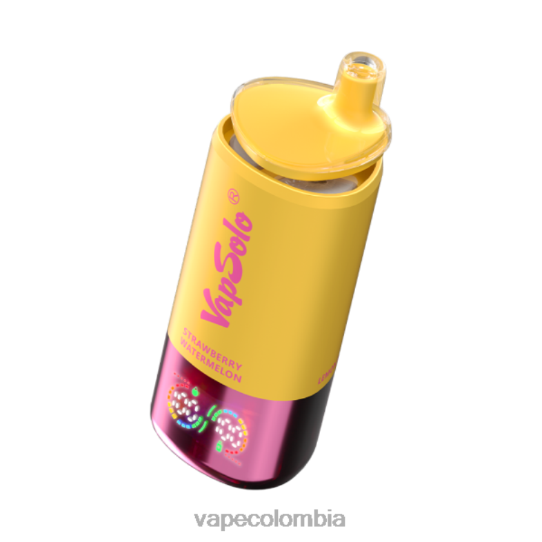 Vape Desechable - frutas tropicales y fresa sandía y limón melocotón VapSolo Triple 30000 bocanadas 66HJB8