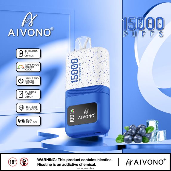 Vape Desechable - hielo de arándanos Aivono AIM magic 15000 ZTD82268