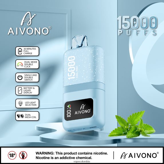 Vape Desechable - menta fresca Aivono AIM magic 15000 ZTD82262
