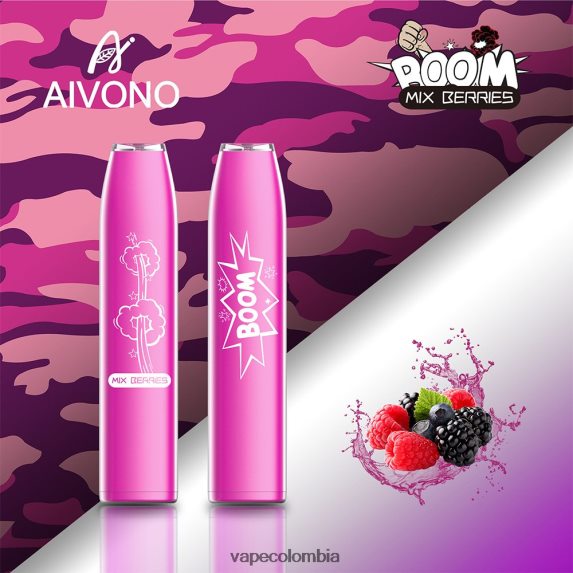 Vape Colombia - bayas mixtas Aivono AIM BOOM 600 ZTD822361