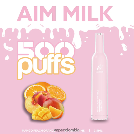 Vape Colombia - mango melocotón naranja Aivono AIM MILK 500 ZTD822269