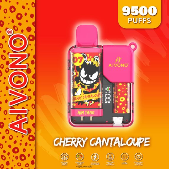 Vape Colombia - melón cereza Aivono AIM TANK 9500 ZTD82245