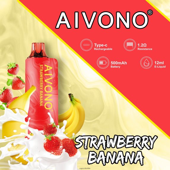 Vape Colombia - plátano fresa Aivono AIM GUN 7000 ZTD822107
