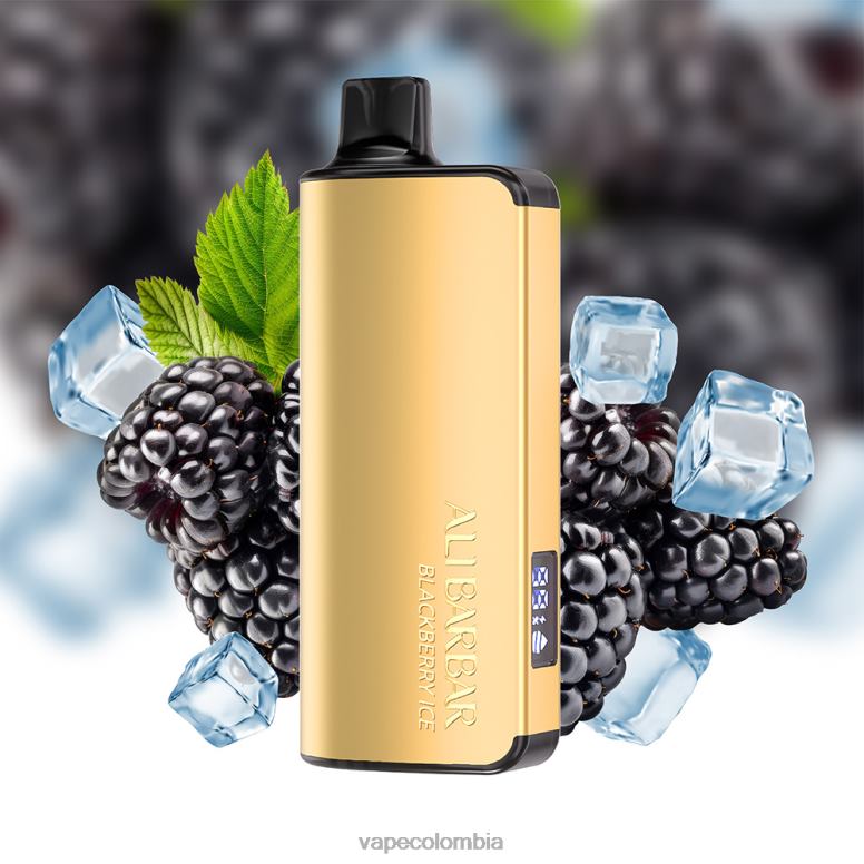 Vape Desechable - Alibarbar Ingot 9000 vaporizadores desechables hielo de mora 6NJ0630